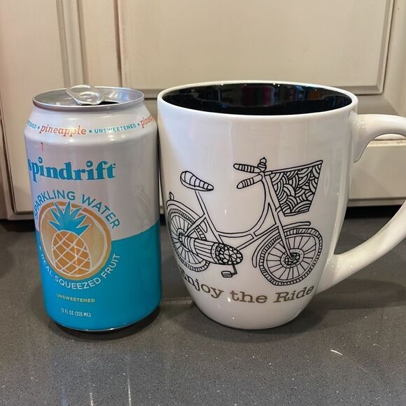 Enjoy the Ride Zentangle bike mug by cypress - Picture 8 of 8